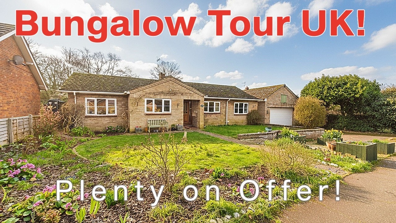 Тур по бунгало в Великобритании. Много предложений! Продается за 400 000 фунтов стерлингов. Север...