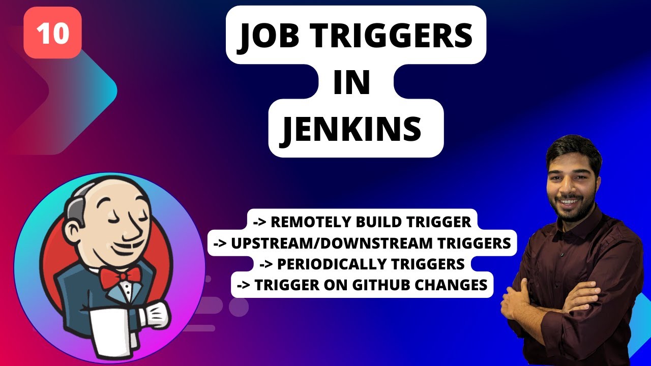 10 | Triggers In Jenkins Job | Upstream/Git/Remote Triggers in Jenkins |  #jenkins #devops #cicd
