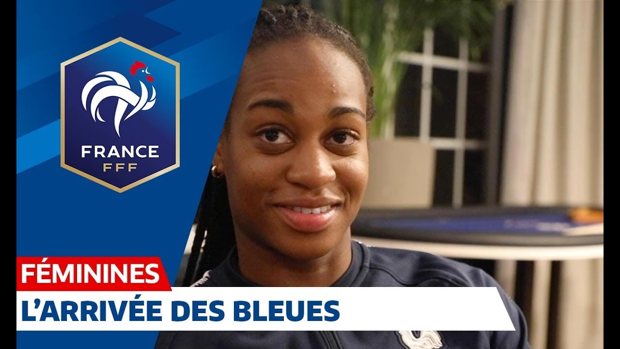 France-Brésil Féminines  : l'arrivée des Bleues à Clairefontaine I FFF 2018