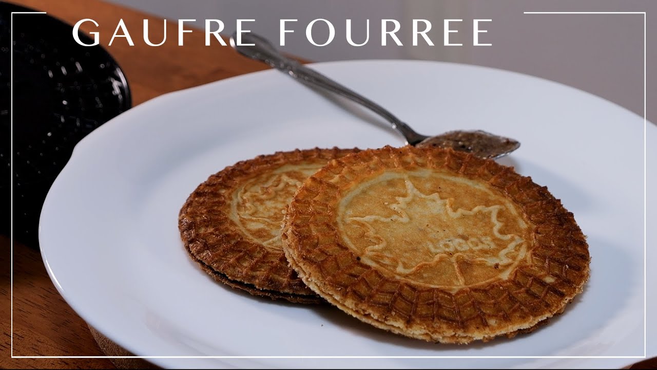 #90 Gaufre ゴーフル ヘーゼルナッツペースト