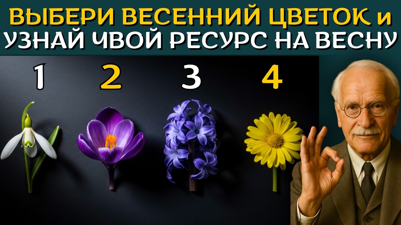 🌷 КАКОЙ ЦВЕТОК ПРОБИЛСЯ СКВОЗЬ СНЕГ В ВАШЕЙ ДУШЕ? Весенний тест на вашу силу возрождения.
