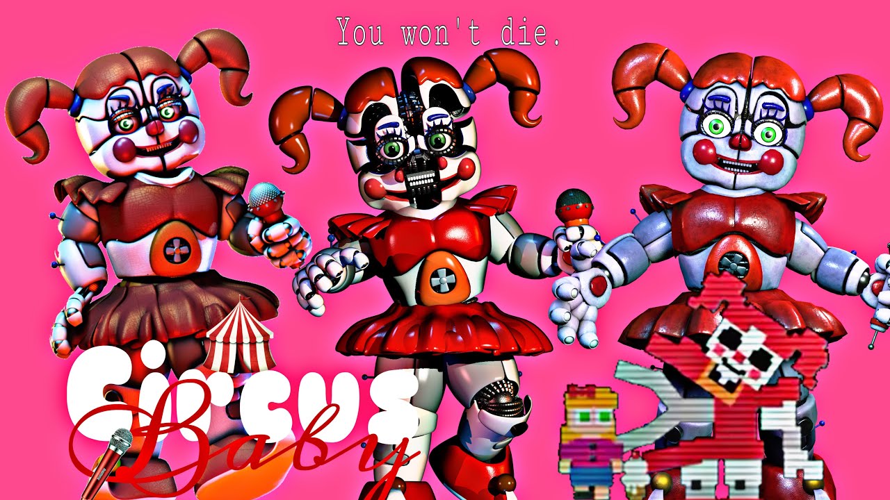 Playing as Circus Baby in Animatronic Nights 