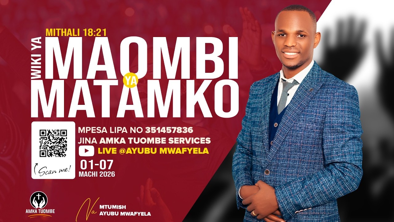 DAY 5  -  MAOMBI YA MATAMKO - MAOMBI YA VITA USIKU WA MANANE🪔