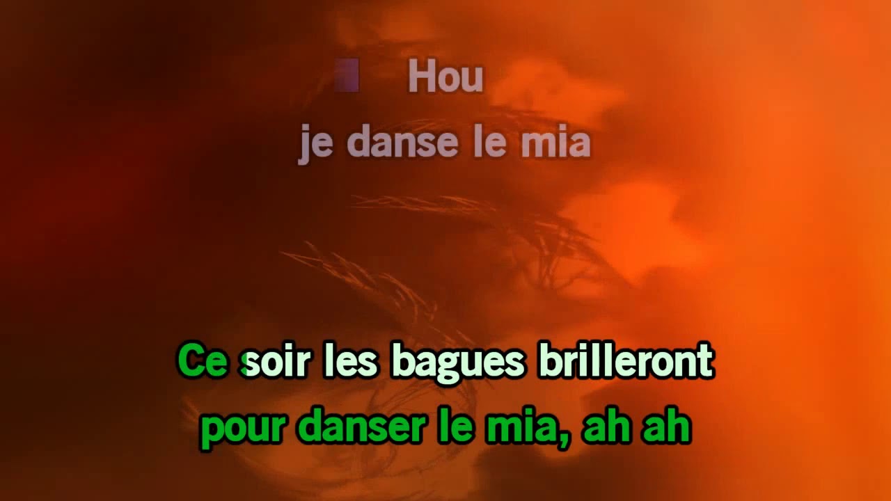 KARAOK&eacute; IAM - Je danse le mia