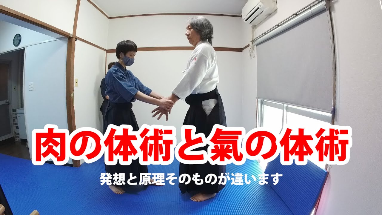 肉の体術と氣の体術 #合気 #氣
