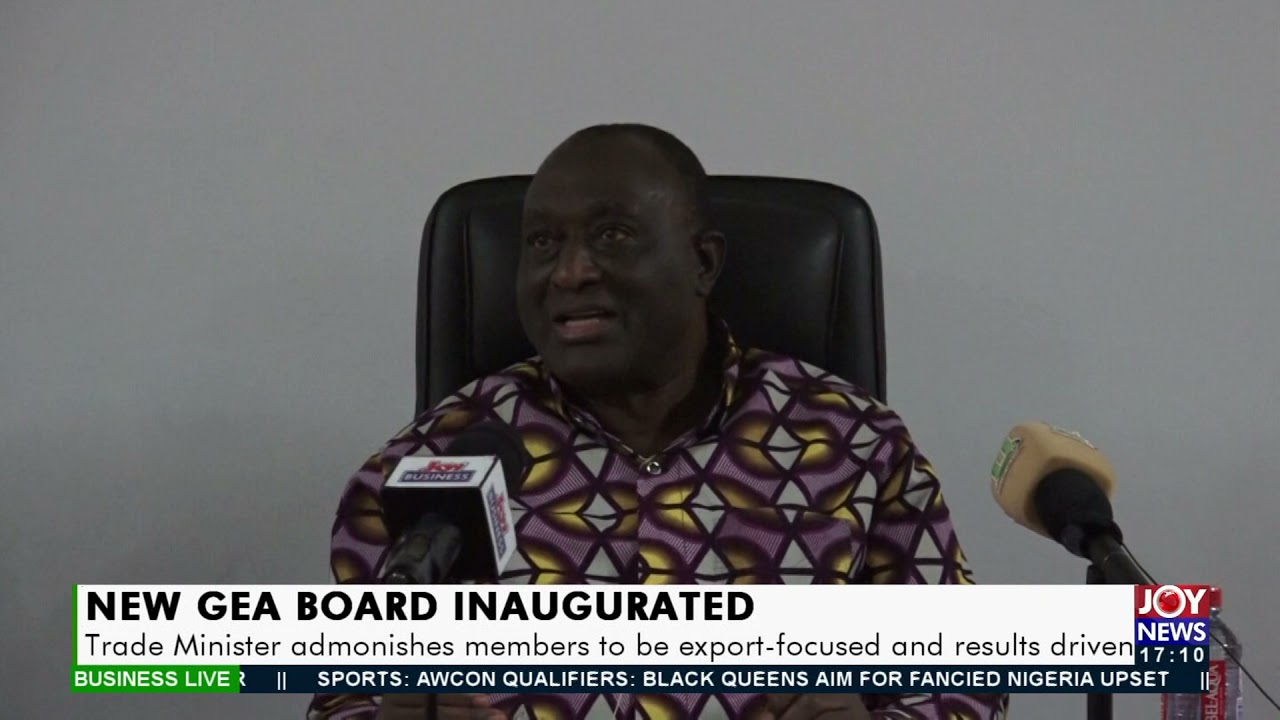 Trade Minister admonishes members to be export-focused and results -driven - JoyBusiness  (20-10-21)