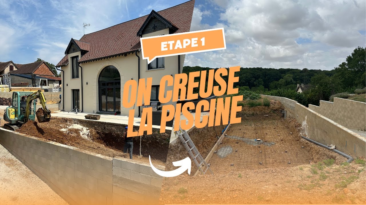 ENFIN !!! On creuse la PISCINE 🤝