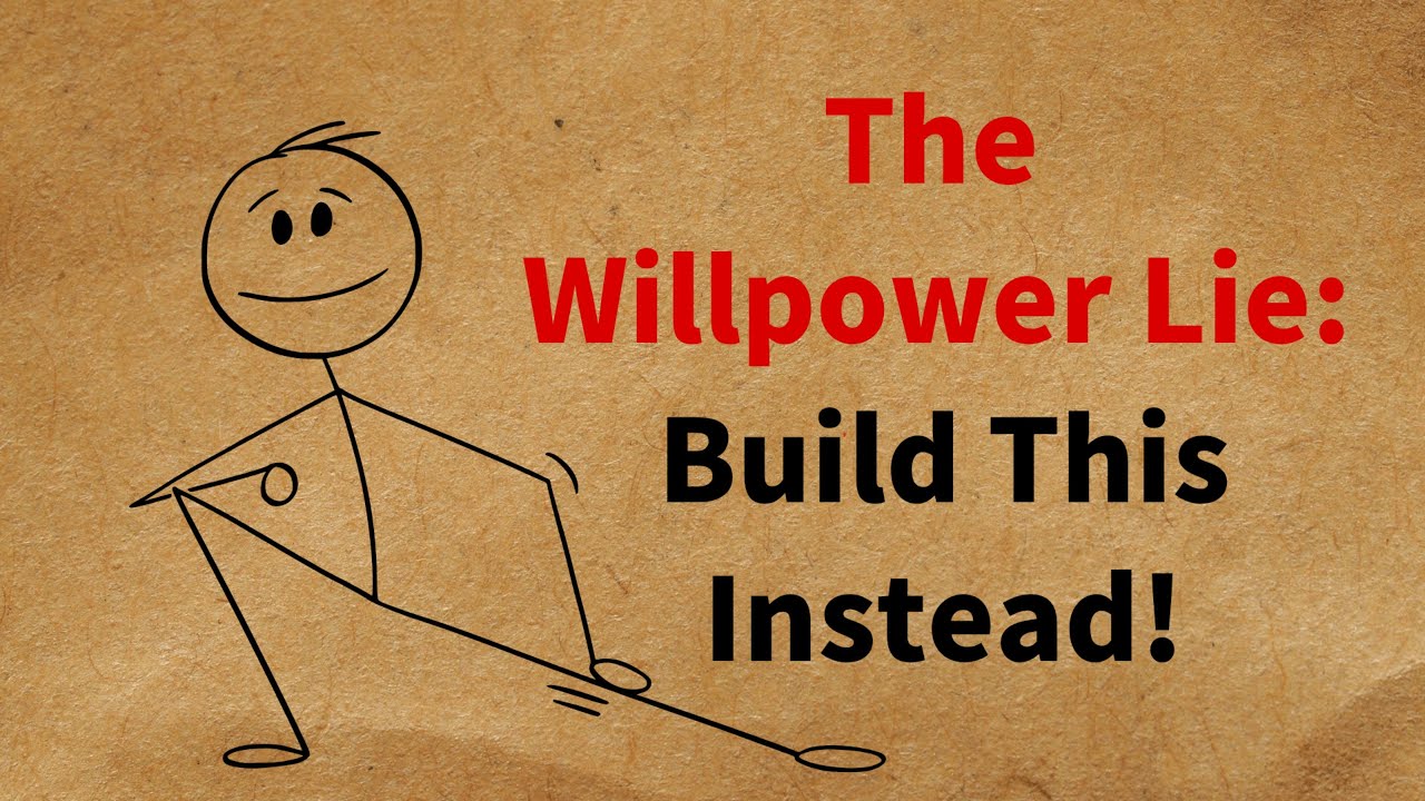 The Willpower Myth: High-Achievers Don't 'Try Harder'. They Build This Instead.