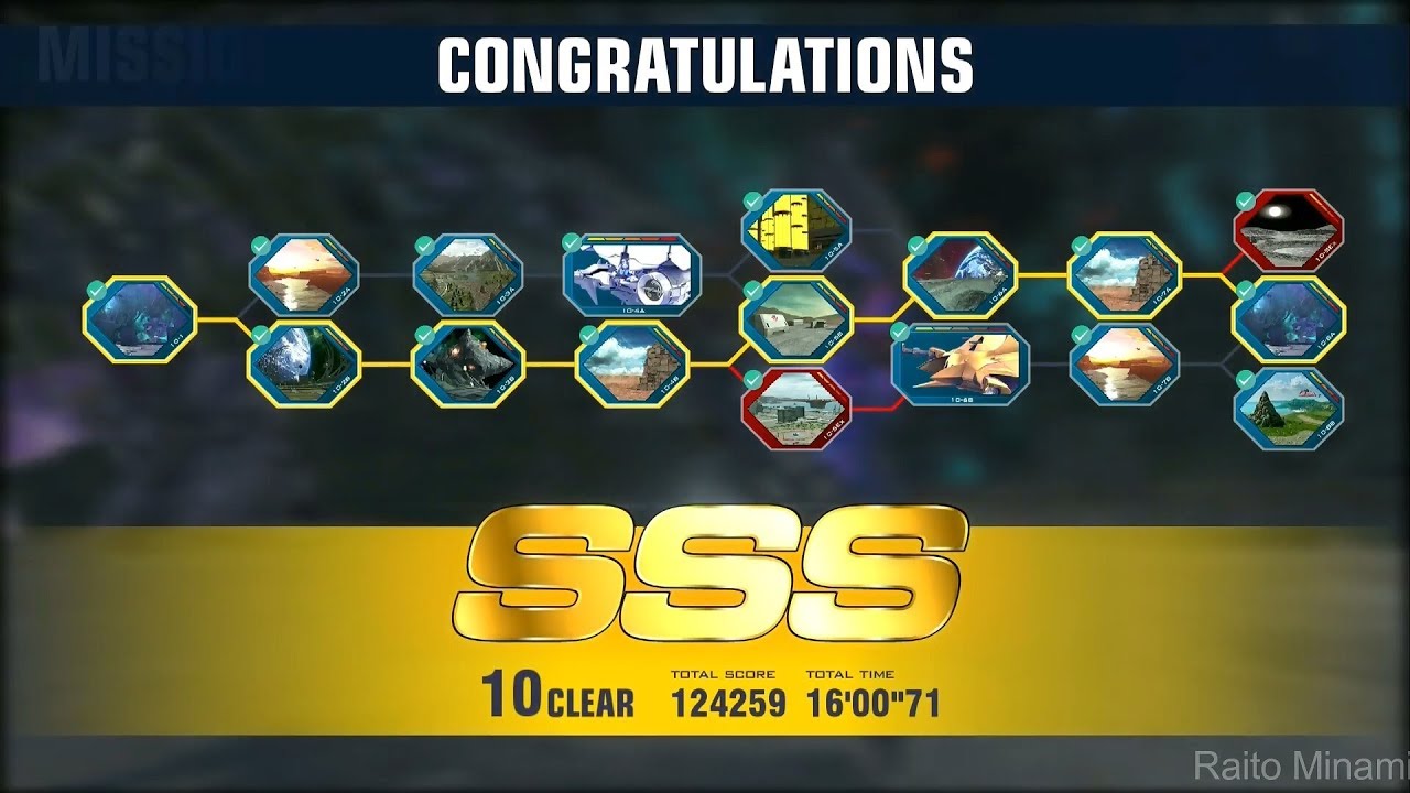 PS4 GUNDAM VERSUS TRIAL BATTLE: ROUTE 10 (Rank SSS) Gundam Throne Einsトライアルバトル10