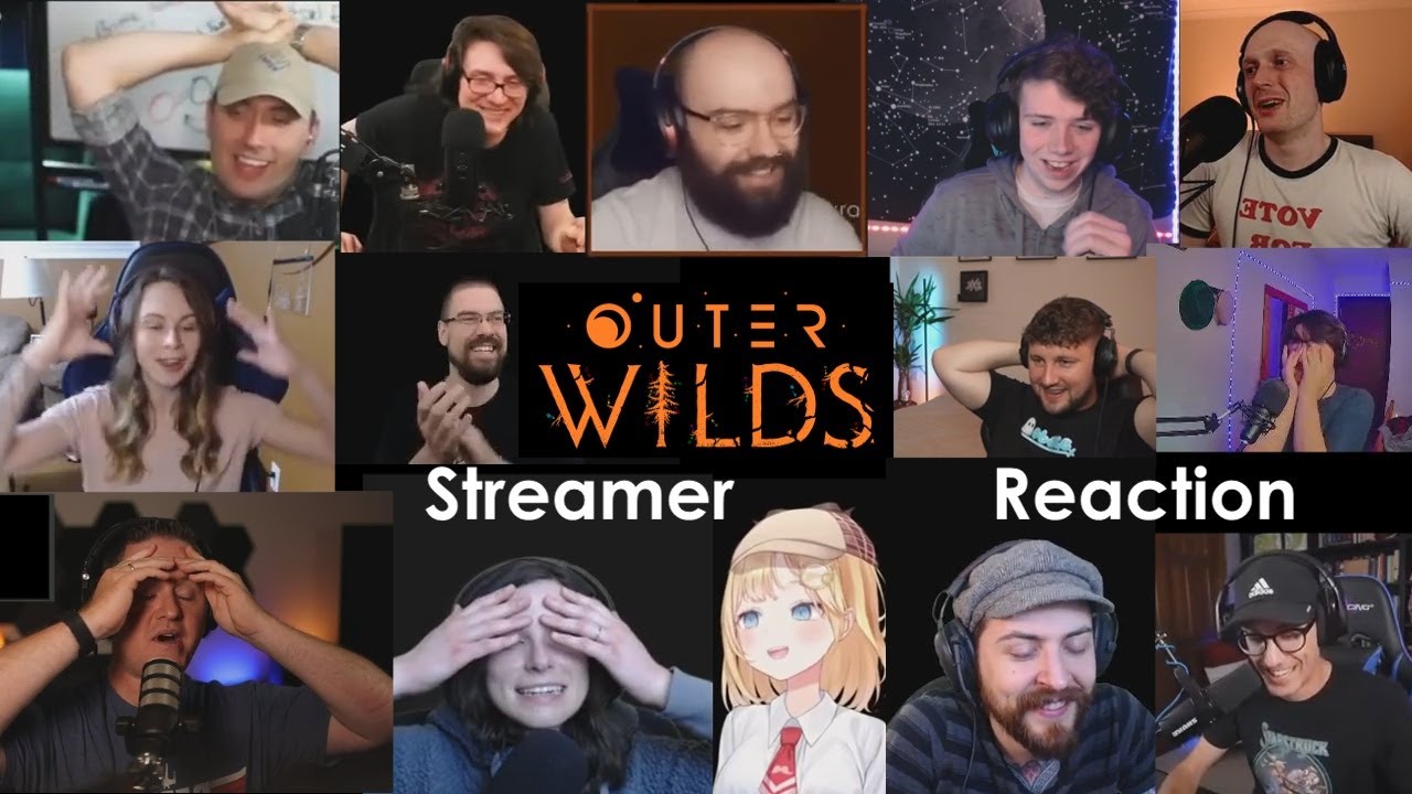 Outer Wilds | Streamer reaction compilation | No spoilers