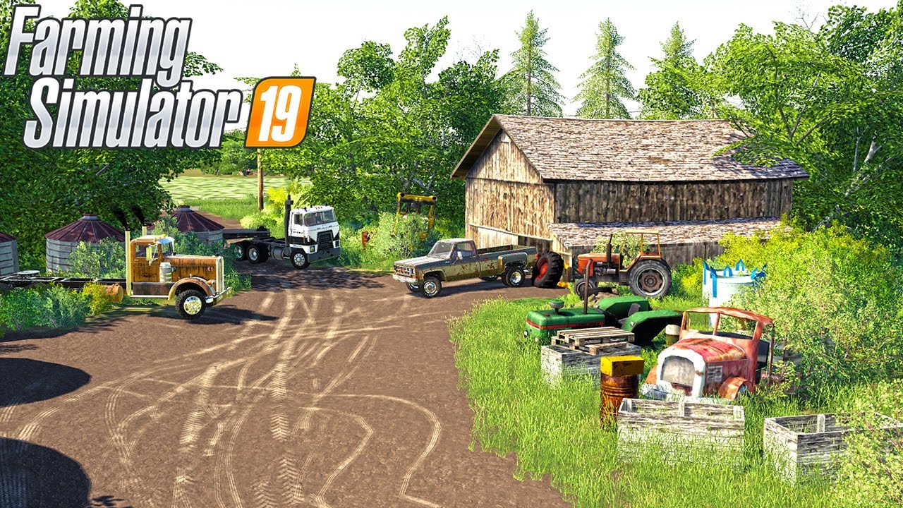 Я купил старый заброшенный фермерский двор | (ролевая игра) Farming Simulator 2019