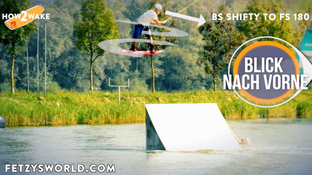 Wakeboard Trick Kicker - BS Shifty FS 180 GER
