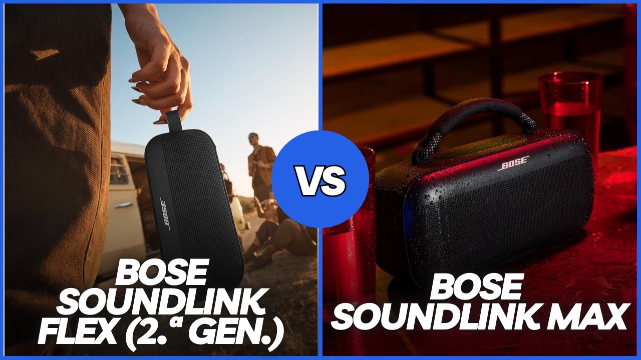 🎵 Bose SoundLink Flex 2 &ordf; Gen. vs. SoundLink Max: &iquest;Cu&aacute;l es el Mejor Altavoz Port&aacute;til? 🎵