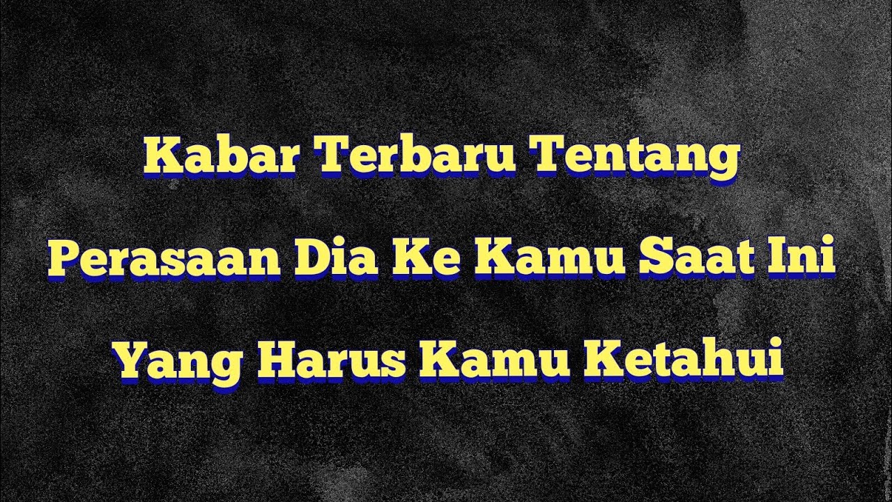 ❣️ Merinding.... Perasaan Dia Ke Kamu Saat Ini Yang Harus Kamu Ketahui ❣️ | TAROT