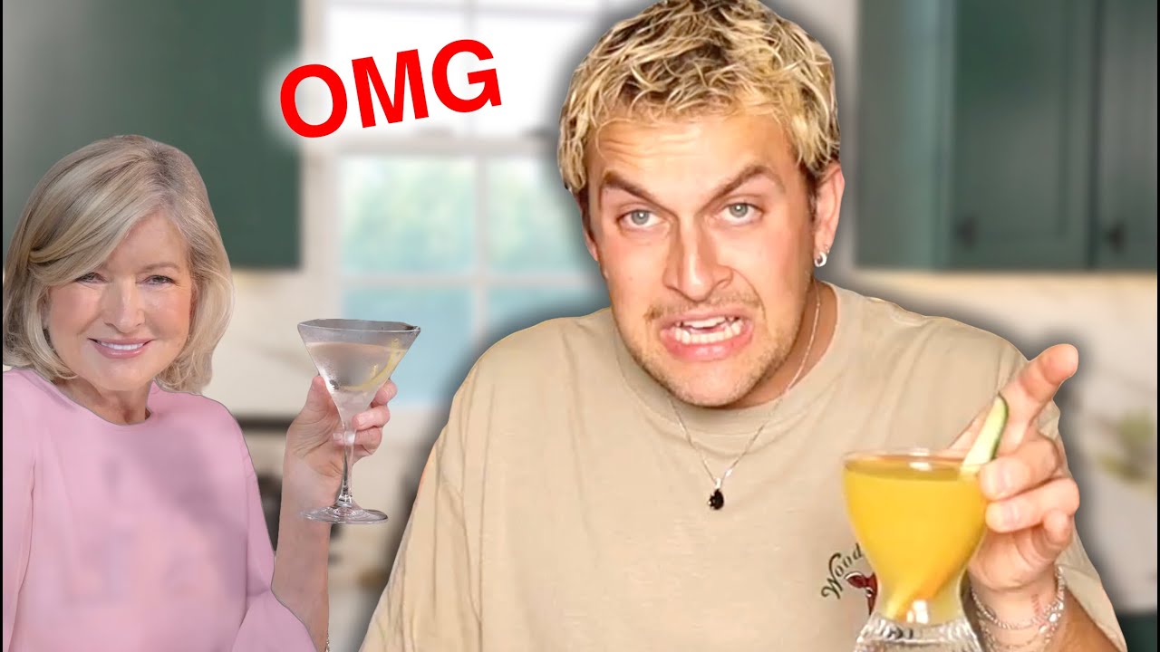 Trying MORE Martha Stewart Cocktails (i got so drunk)