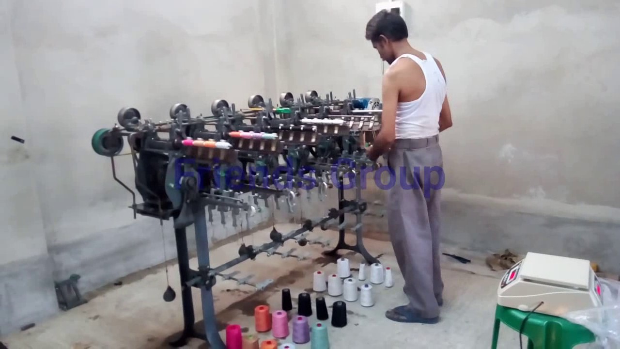 Six Head Thread Winding machine   #smallbusinessidea