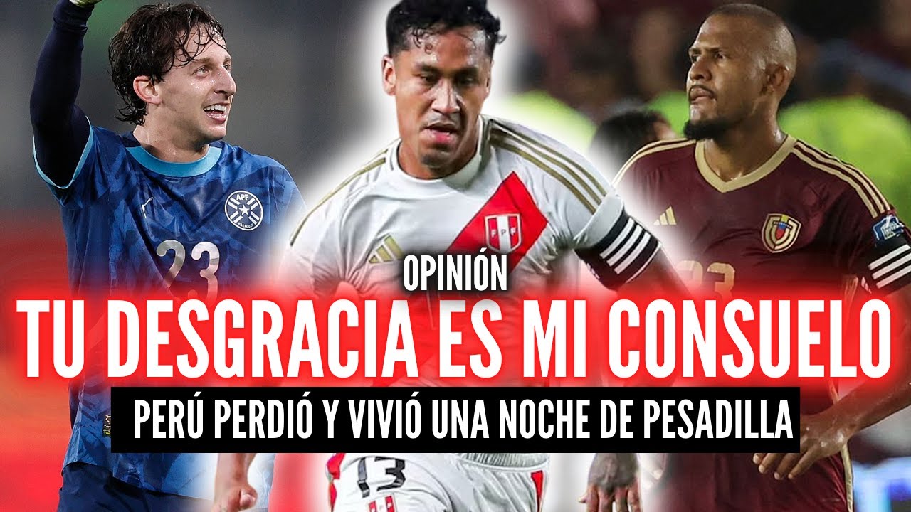 PERÚ 0-1 PARAGUAY🏆LA PEOR ELIMINATORIA DE TODOS LOS TIEMPOS💥BOLIVIA IRÁ AL REPECHAJE