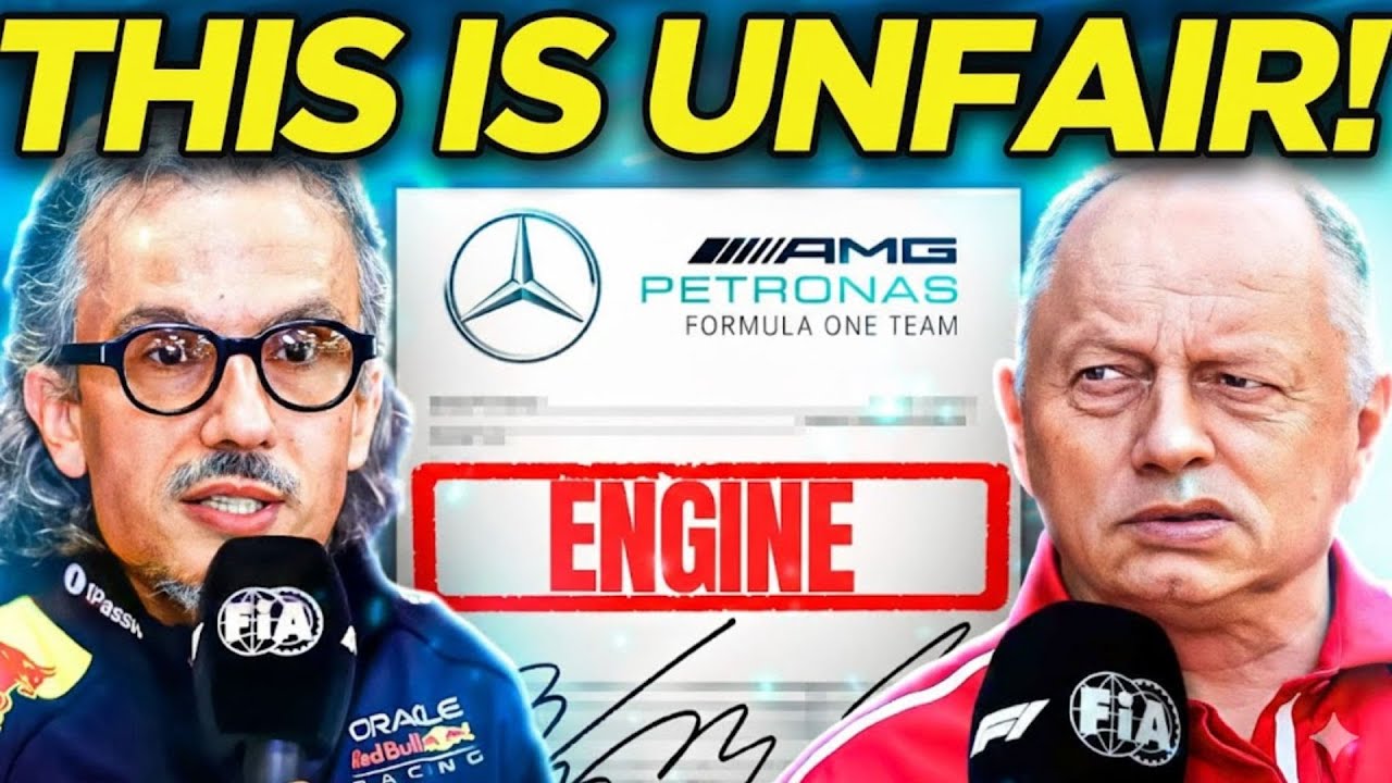 F1 Teams THREATENING FIA To PUNISH Mercedes' SHOCKING 2026 Engine LOOPHOLE!