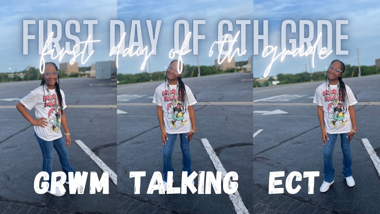 GRWM For My First Day Of  Middle School  (*6th Grade*)
