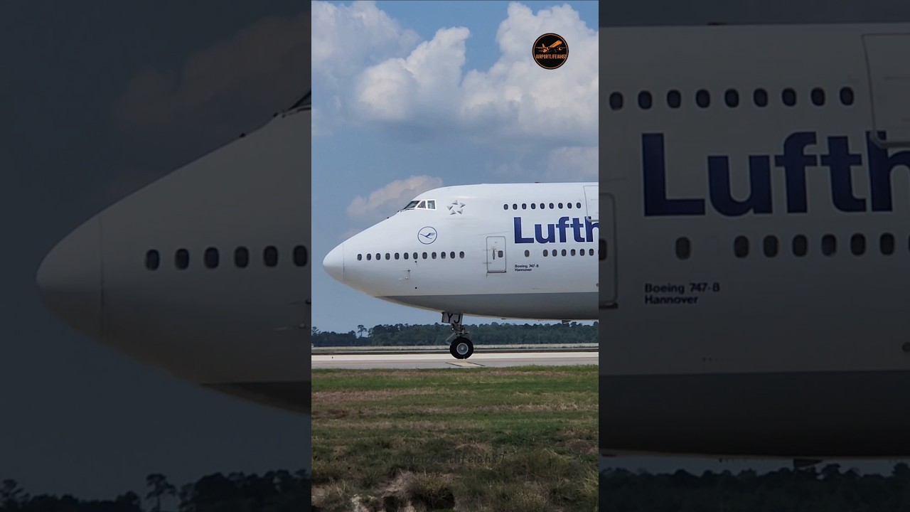 Lufthansa , Boeing 747-830 , Closeup #lufthansa747 #aviation