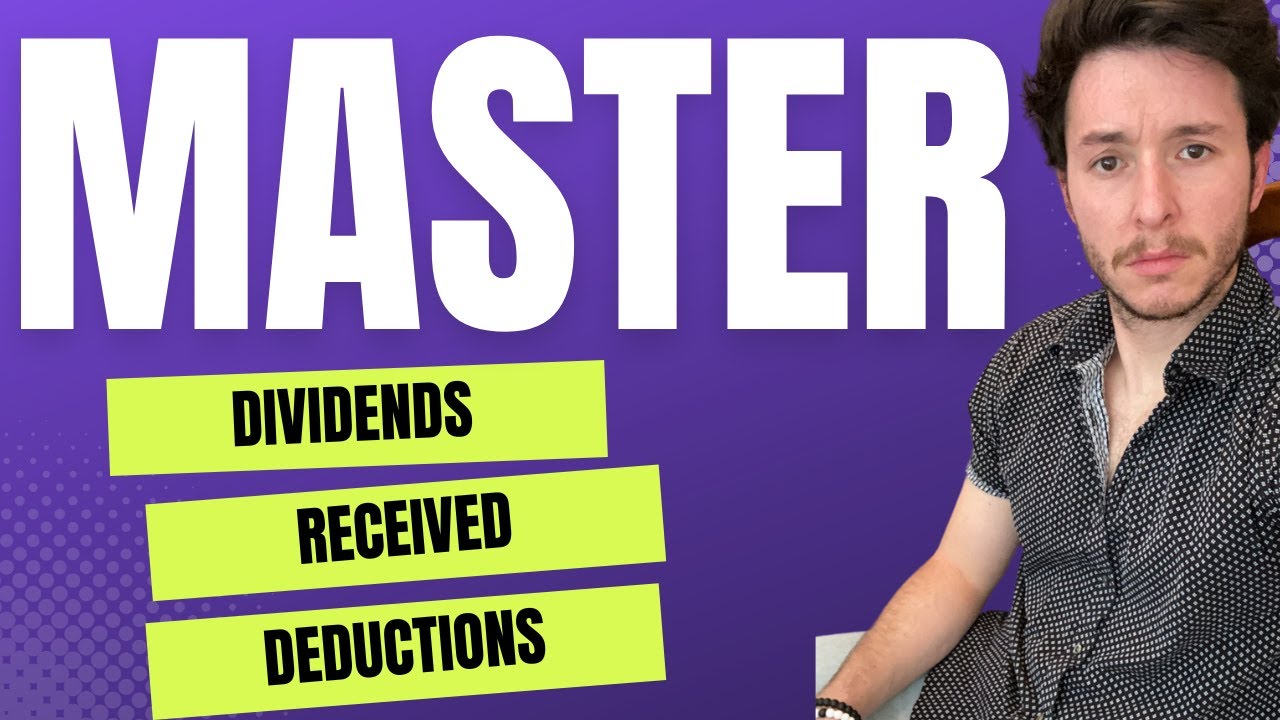 Dividend Received Deduction Explained with Examples | CPA Exam | EA Exam | Corporate Taxable Income