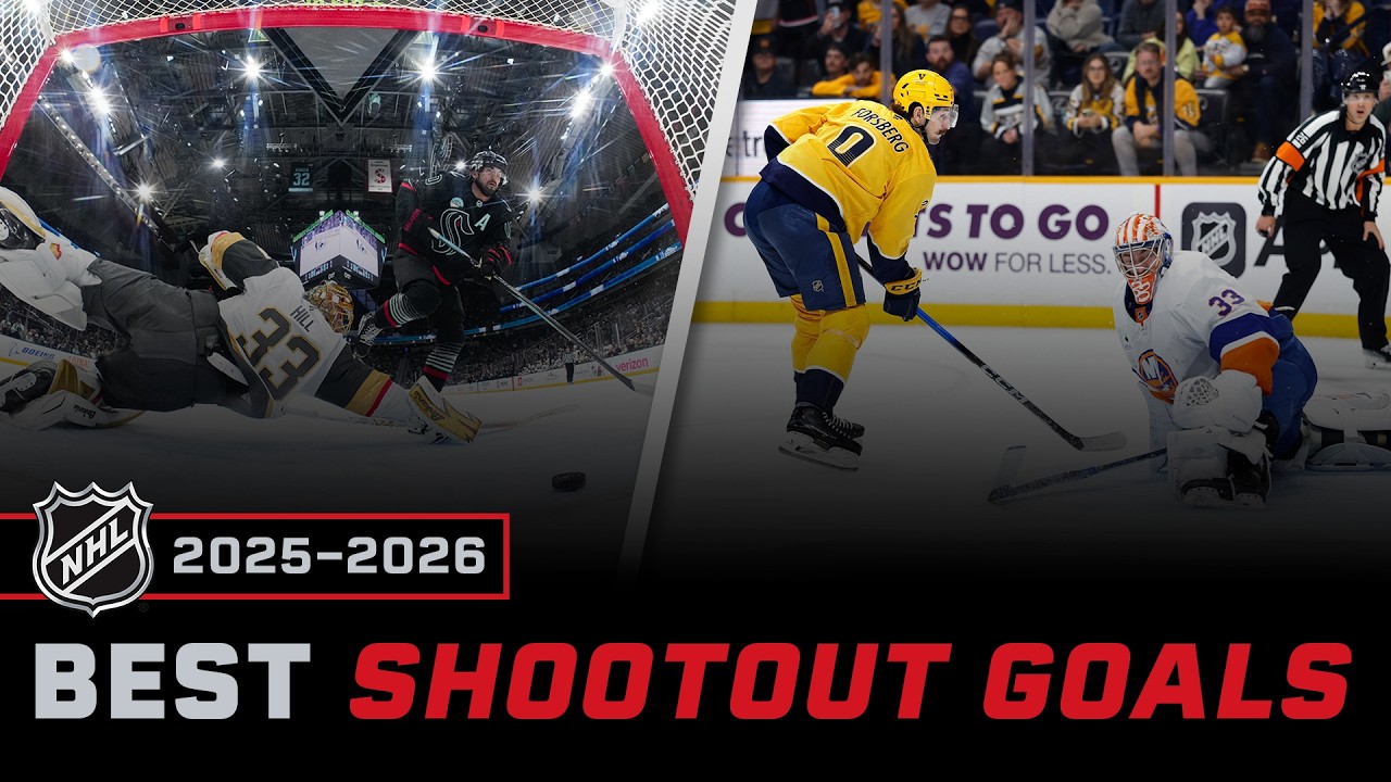 The Sickest Shootout Goals of the 2025-26 NHL Season