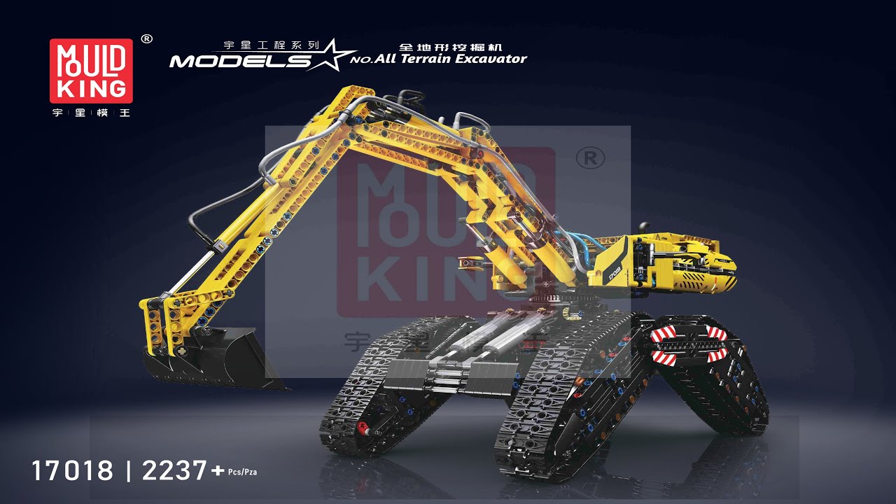 Mould King Instructions - All Terrain Excavator - 17018
