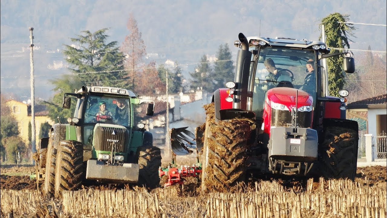 700 HP ON FIELD | Fendt 930 + Massey Ferguson 8737 | Plowing