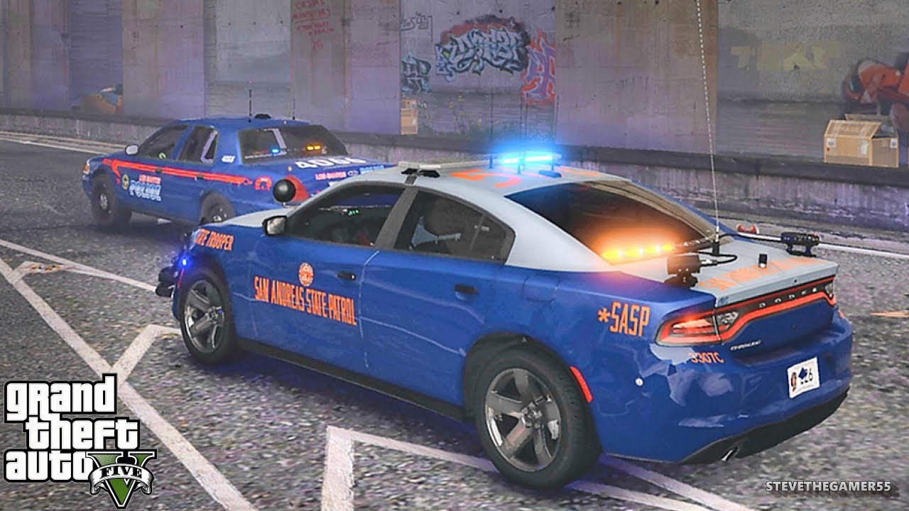 GTA 5 MODS LSPDFR 926 - GEORGIA STATE PATROL!!! (GTA 5 REAL LIFE PC MOD)