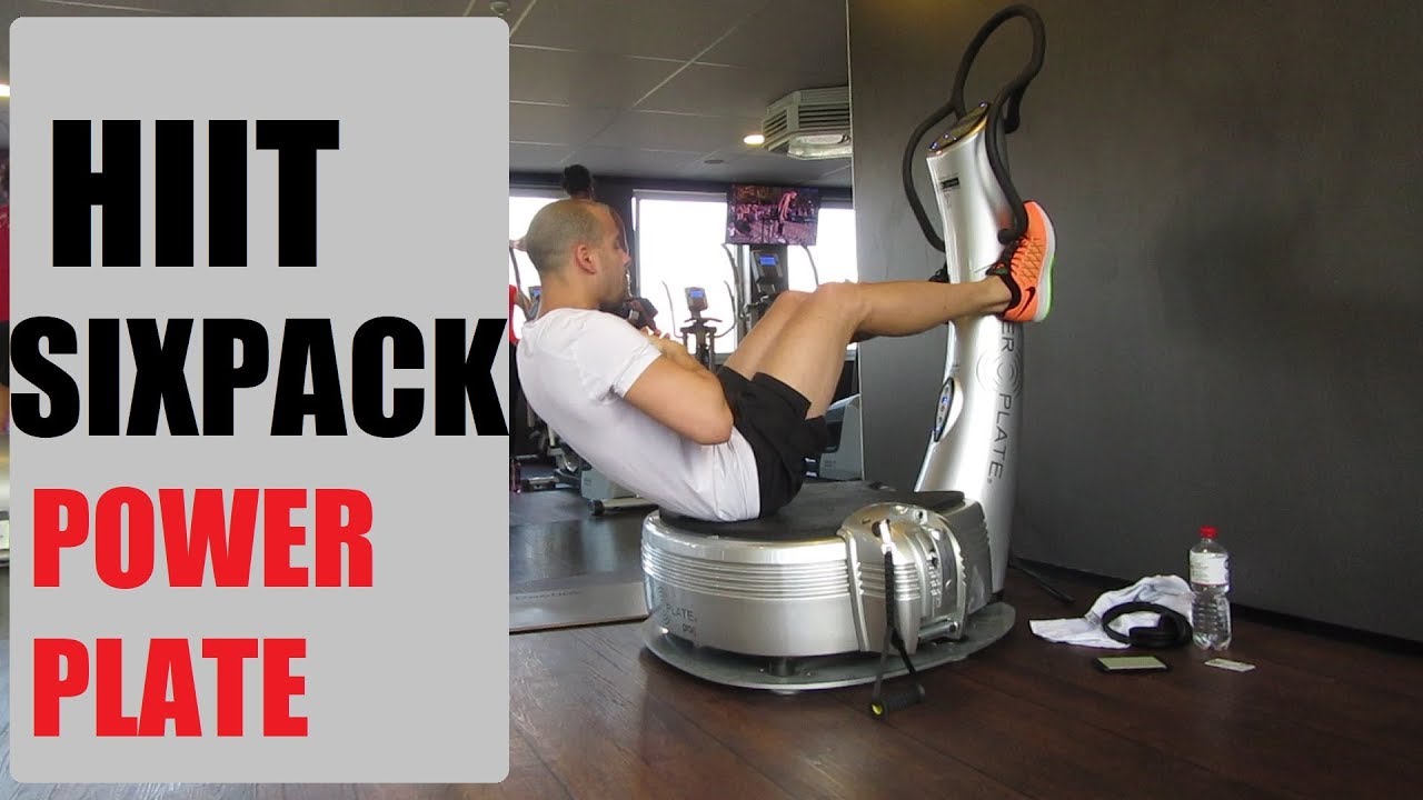 12 Minutes HIIT Workout SIXPACK with Power Plate Fat burning / HIIT ABS 2018 get fast fit exercise