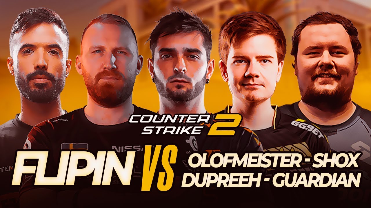 FLIPIN VS LEYENDAS DEL CSGO EN COUNTER-STRIKE 2