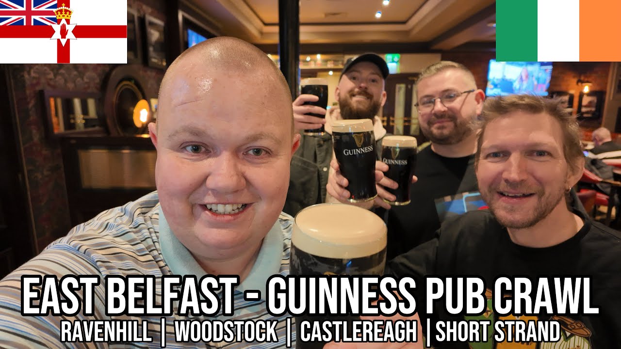 Drinking on Both Sides of EAST BELFAST'S Divide | The Pub from the BLUE LIGHTS TV Show 🍻