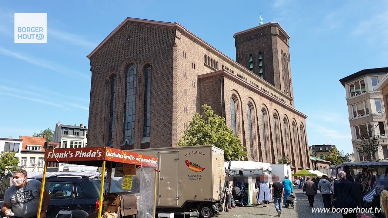 Zomerse sfeer op Borgerhoutse markt Laar