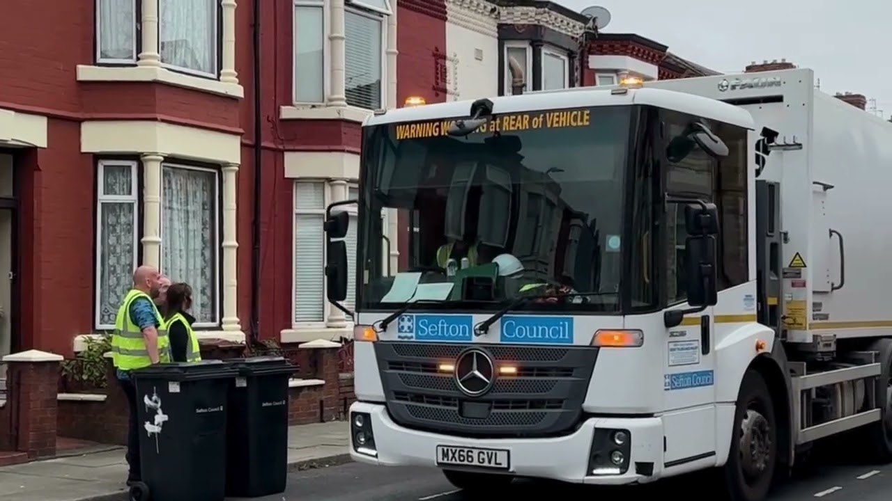 First new bin collection in an area of Derby Ward in Bootle