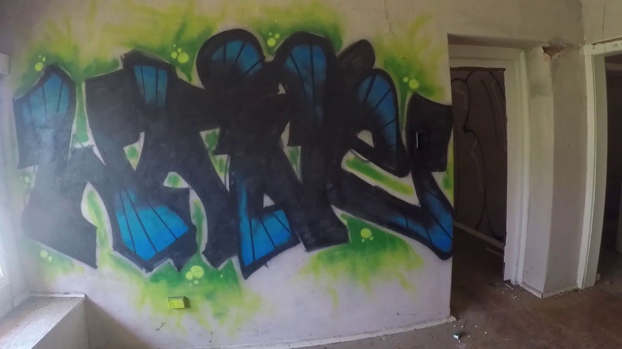 Abandoned House Graffiti #3 | WaiveOne