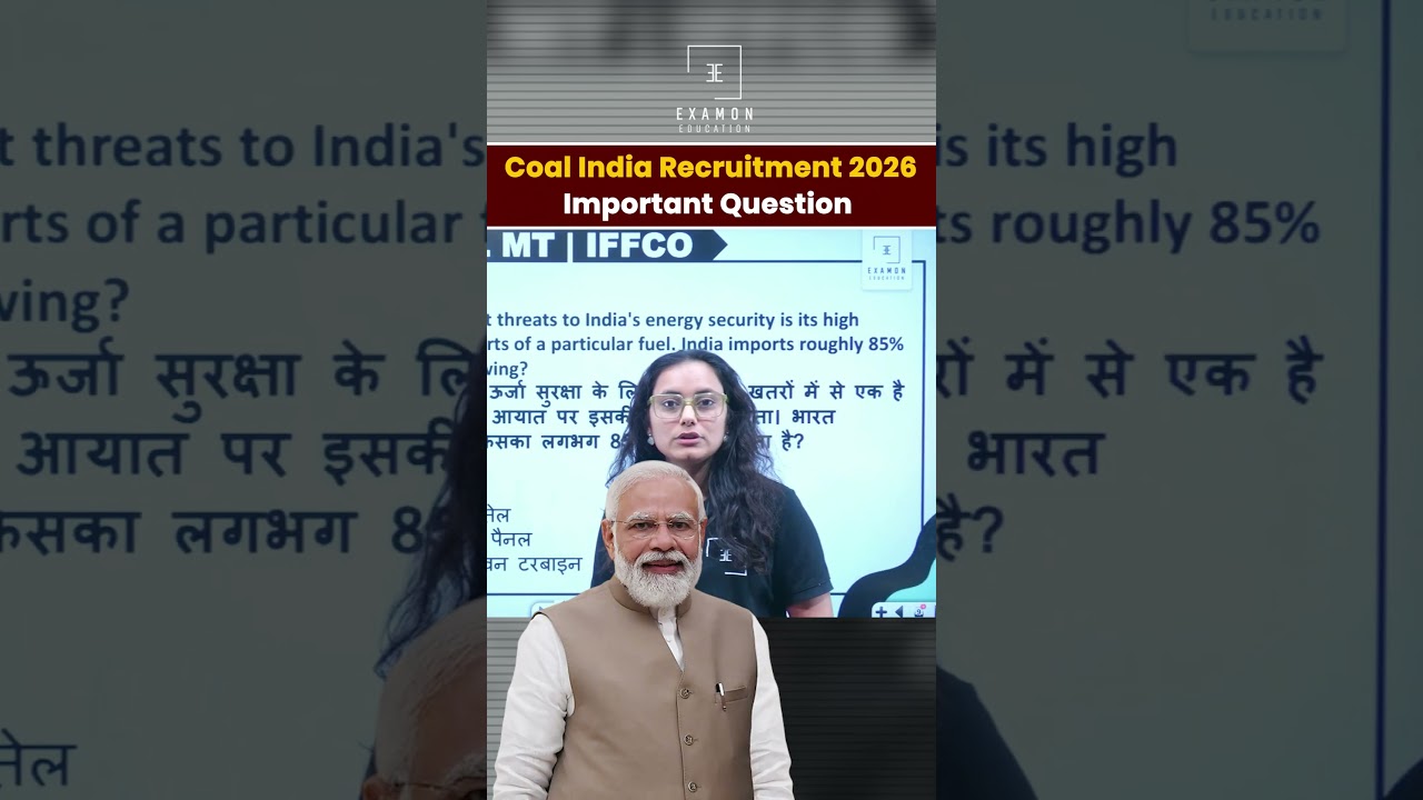 India's Energy Crisis? 85% Oil Imported! 🚨CIL MT GK #energycrisis #cilmt2026
