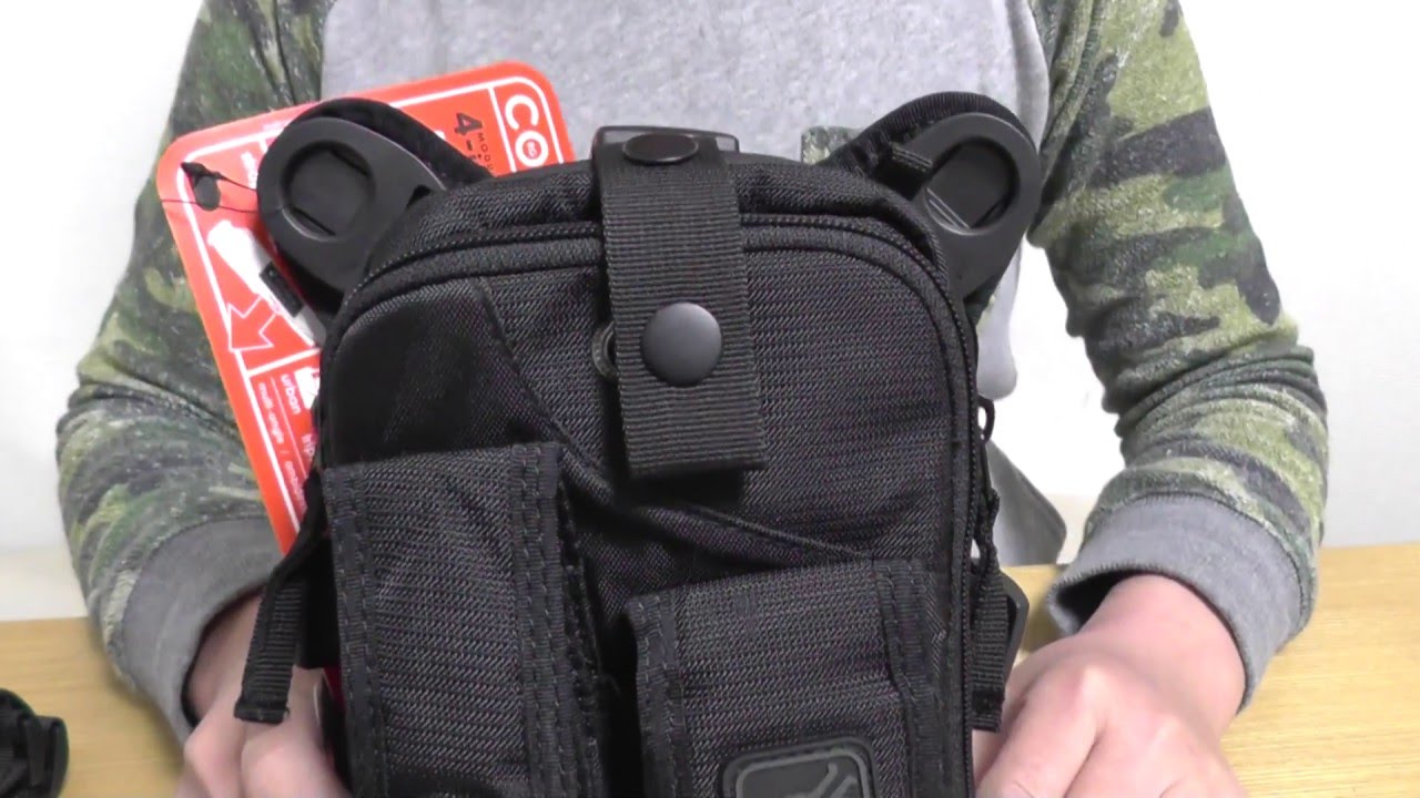 Hazard4 / ハザード4 Covert Escape RG,  Chest Pack CVT-RG-ESCP-BLK