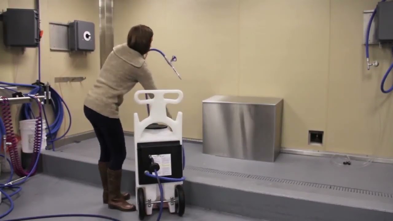 DEMA Foam Cleaning Machine How to set Machine from Wet to Dry Foam