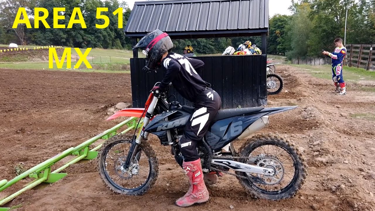 2019 KTM 250SXF Gopro Race | Area 51 Motocross