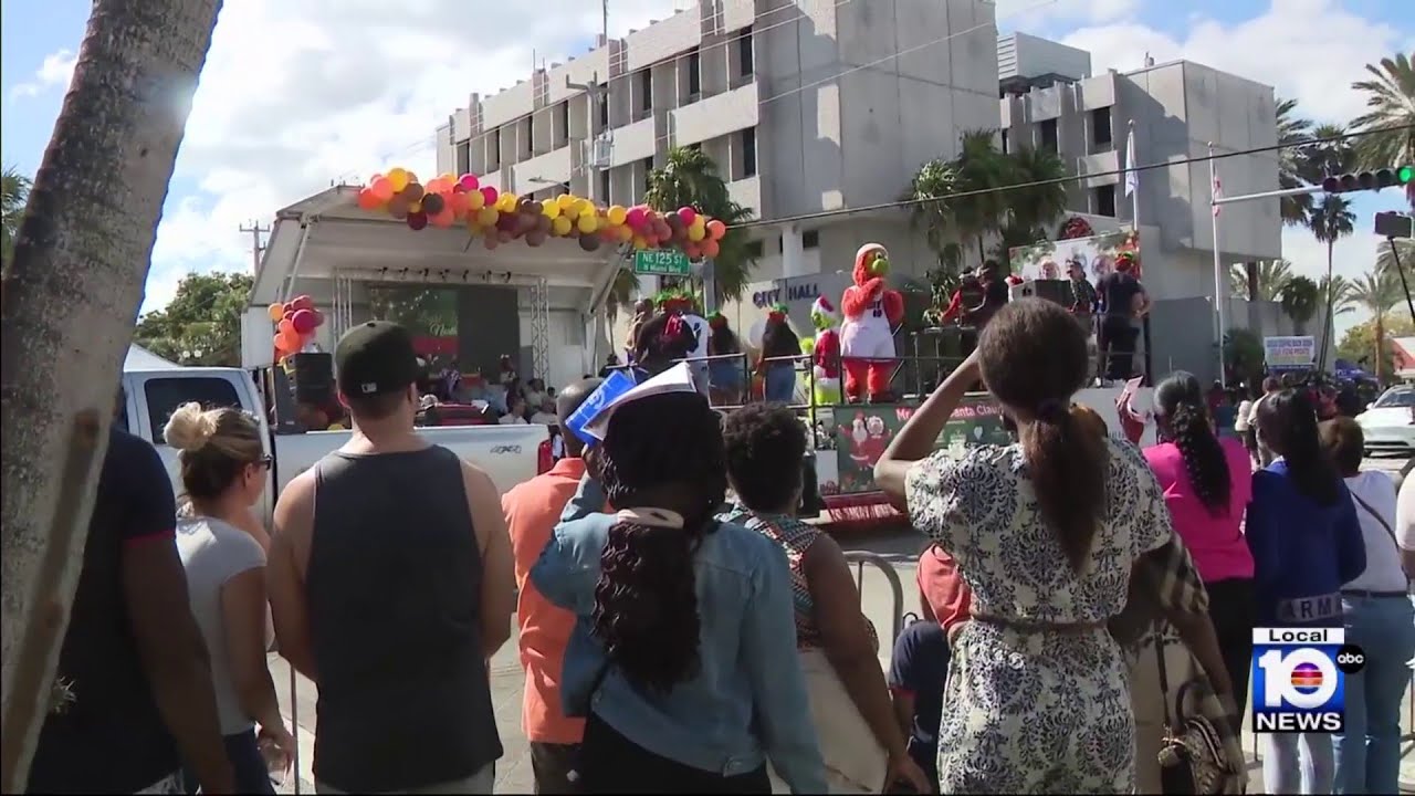 North Miami celebrates Thanksgiving Day parade