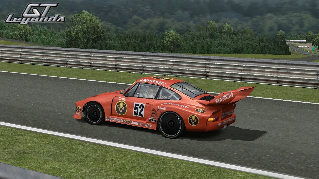 GT Legends, Porsche 935, Hungaroring hot lap (HQ)