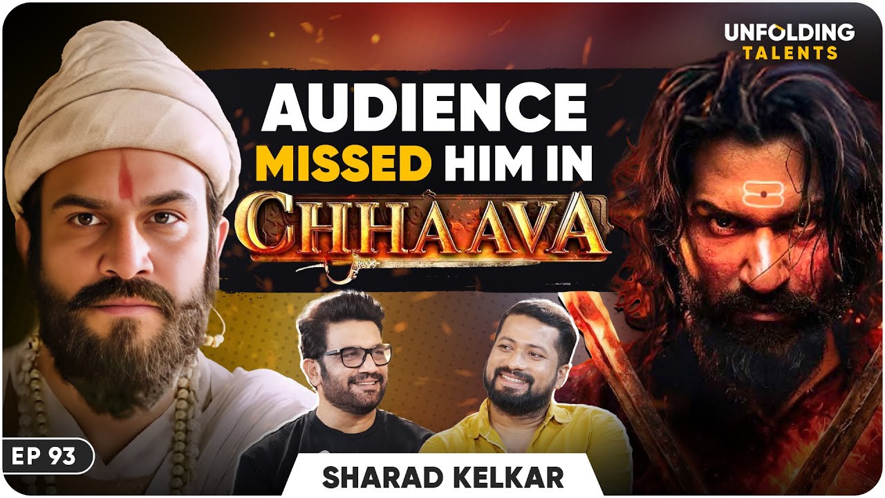 Sharad Kelkar on Chhatrapati Shivaji Maharaj Role, Voice of Baahubali, Chhaava & Cricket | UT EP93