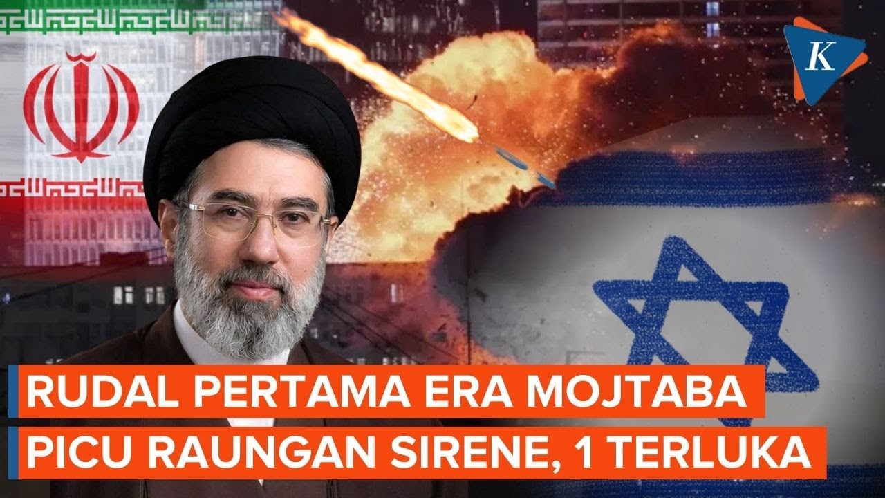Rudal Pertama di Era Mojtaba Bawa Slogan Baru, Lukai 1 Warga Israel