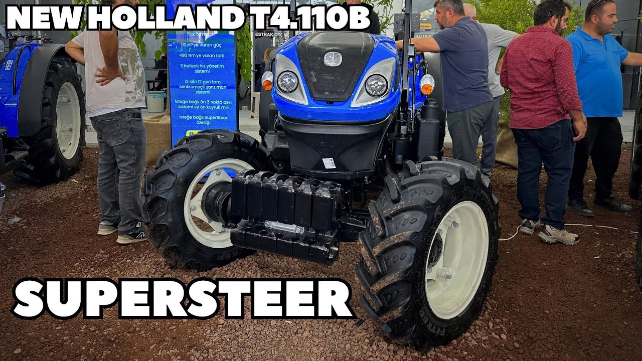 Bahçelerde New Holland Gücü T4.70B & T4.110B Ön İnceleme