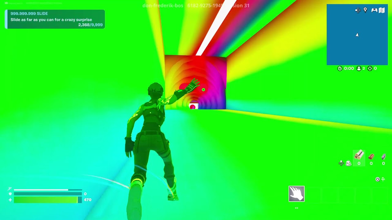 Fortnite 999.999.999 slide