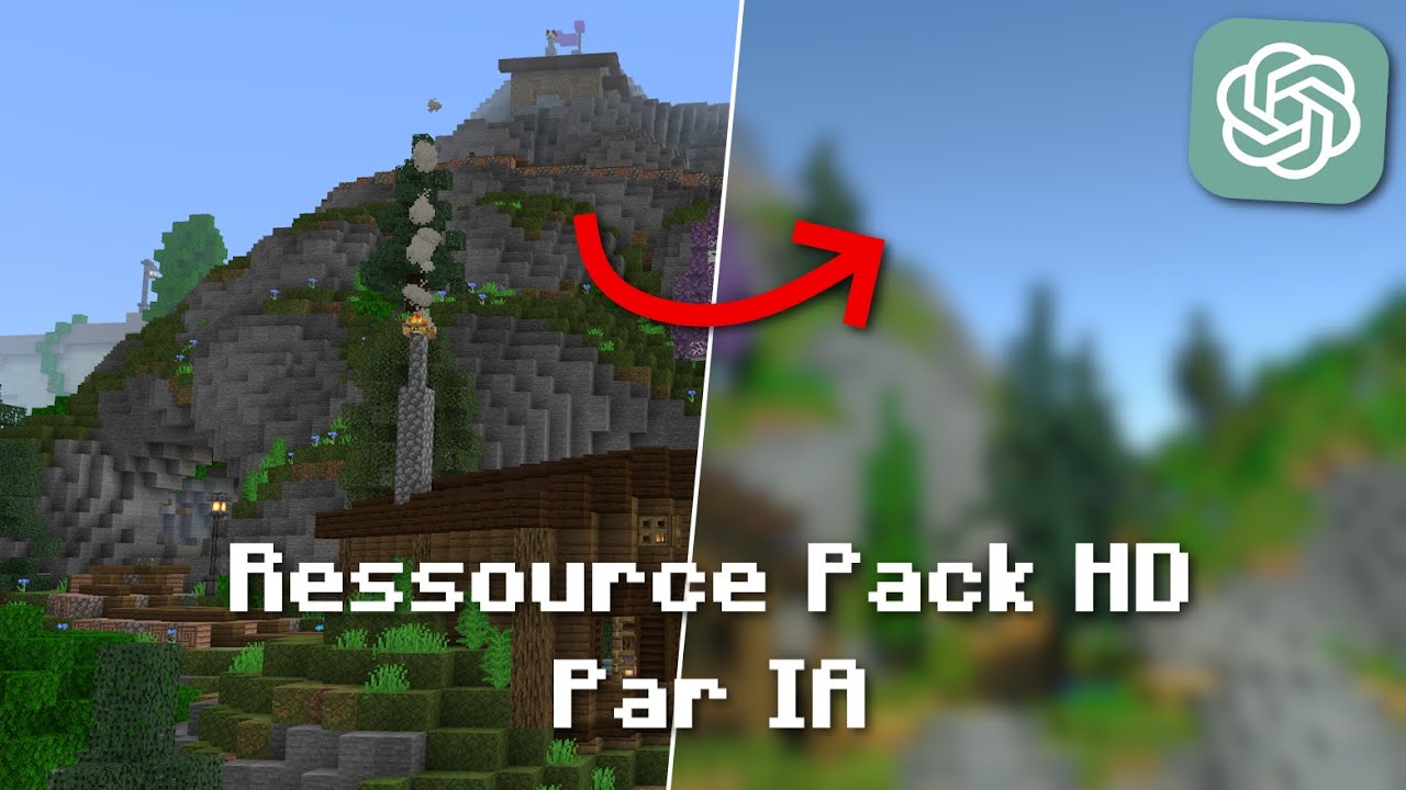 J’ai Créé un Pack de Textures Minecraft avec une IA