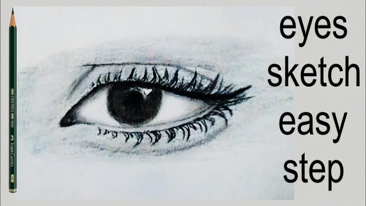 How to Draw Realistic Eye Step by Step ✏️ | Easy Pencil Sketch for Beginners
