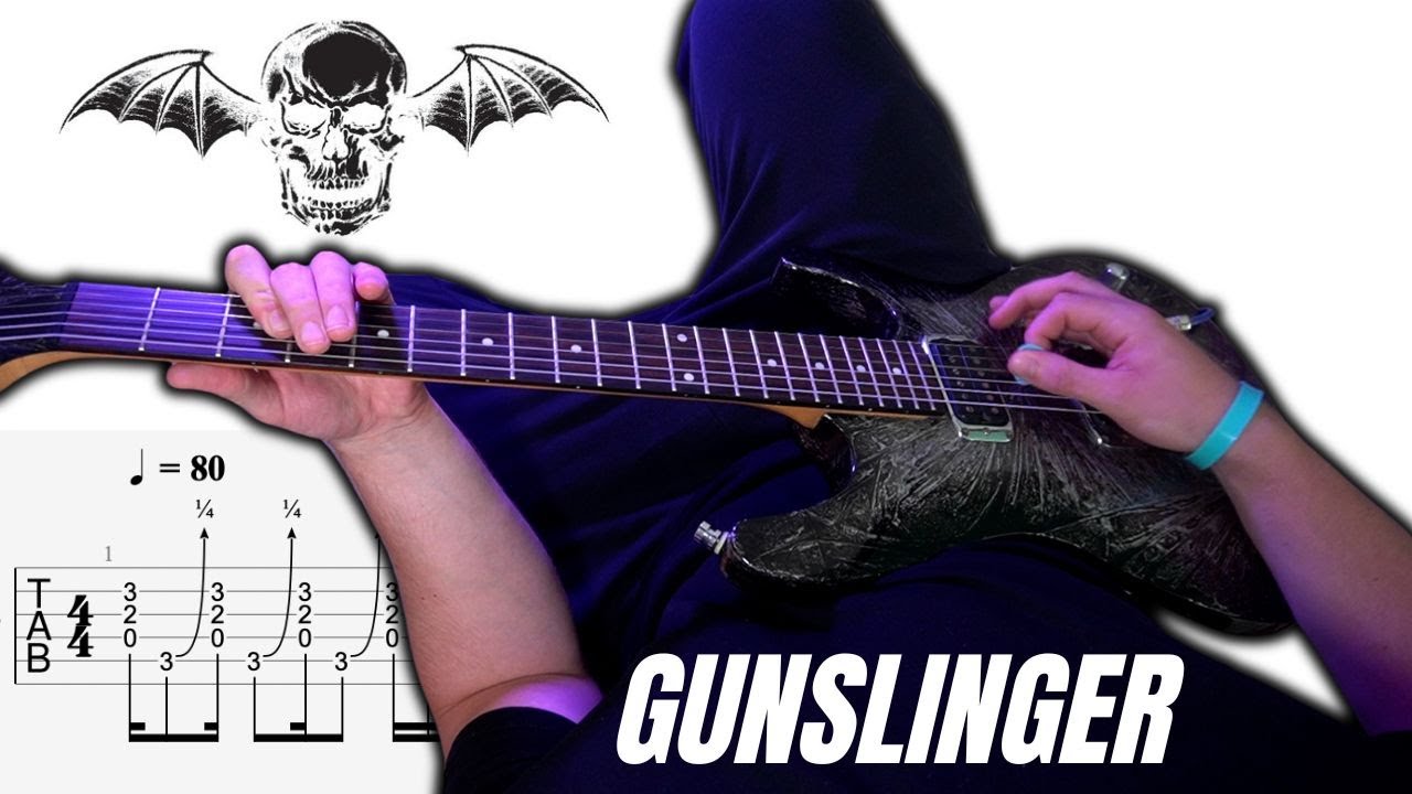 Avenged Sevenfold – Gunslinger POV Guitar Cover 2024 | SCREEN TABS