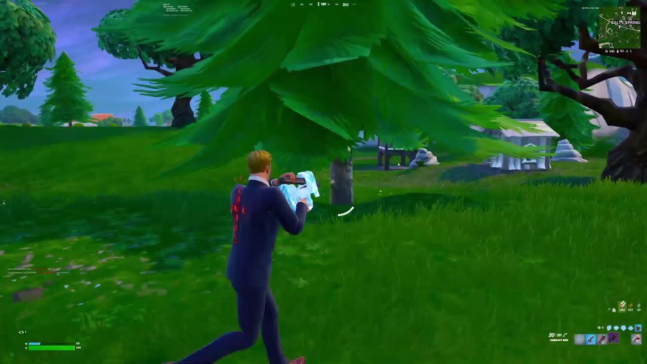 Playing fortnite again..