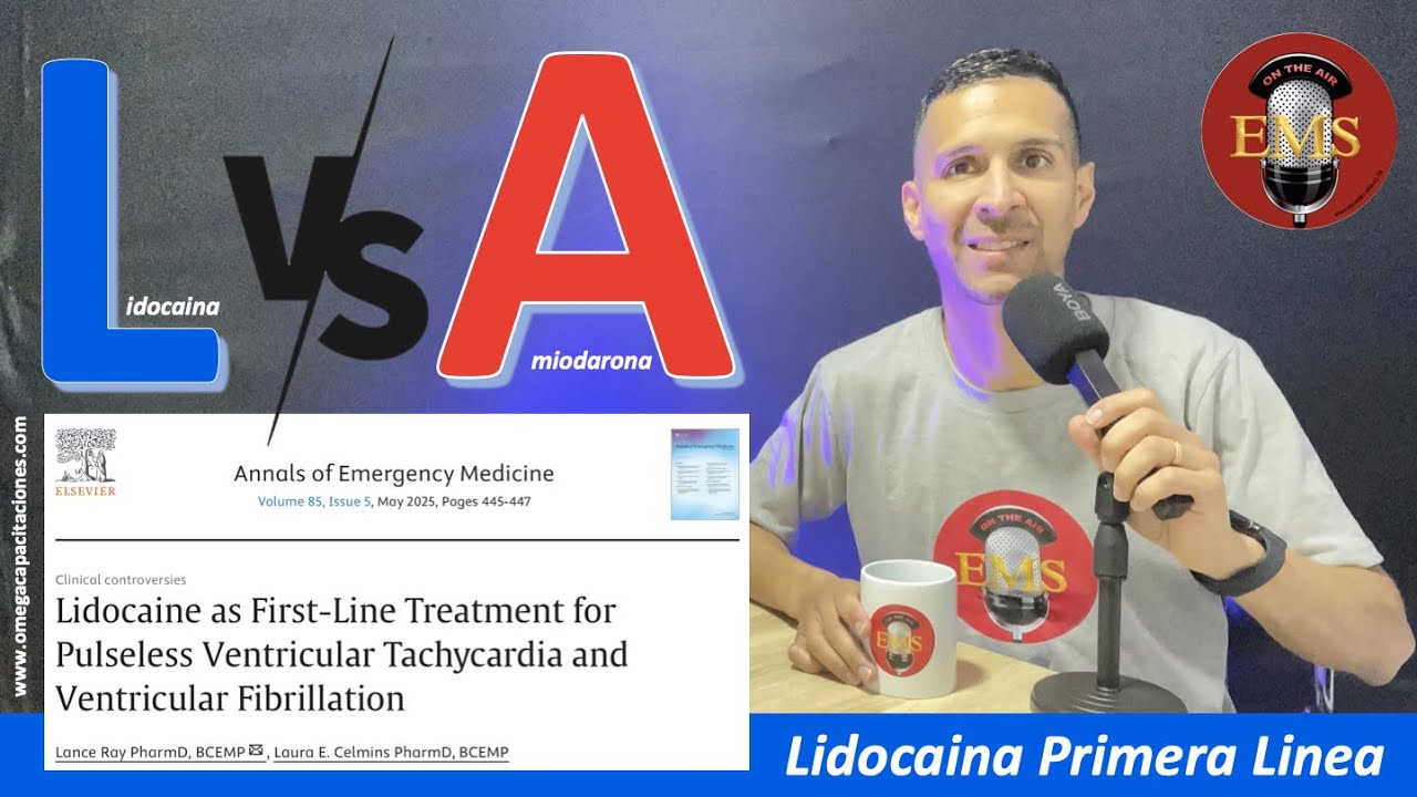 ¿Amiodarona o Lidocaína en la RCP? ¡La controversia está servida!
